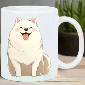 Ceramic Cartoon Dog Coffee Mug, Reusable Insulated Cup, Hand-Wash Only, Multipurpose, No Electricity Needed, Ideal